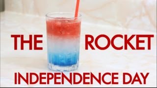 How To Make A 4th of July Independence Day Rocket Layered Cocktail-Drinks Made Easy