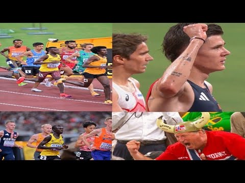 Men’s 5000m Semifinals Tokyo 2025 | Kiplimo Wins, Ingebrigtsen Survives, Young | Hooker Qualify