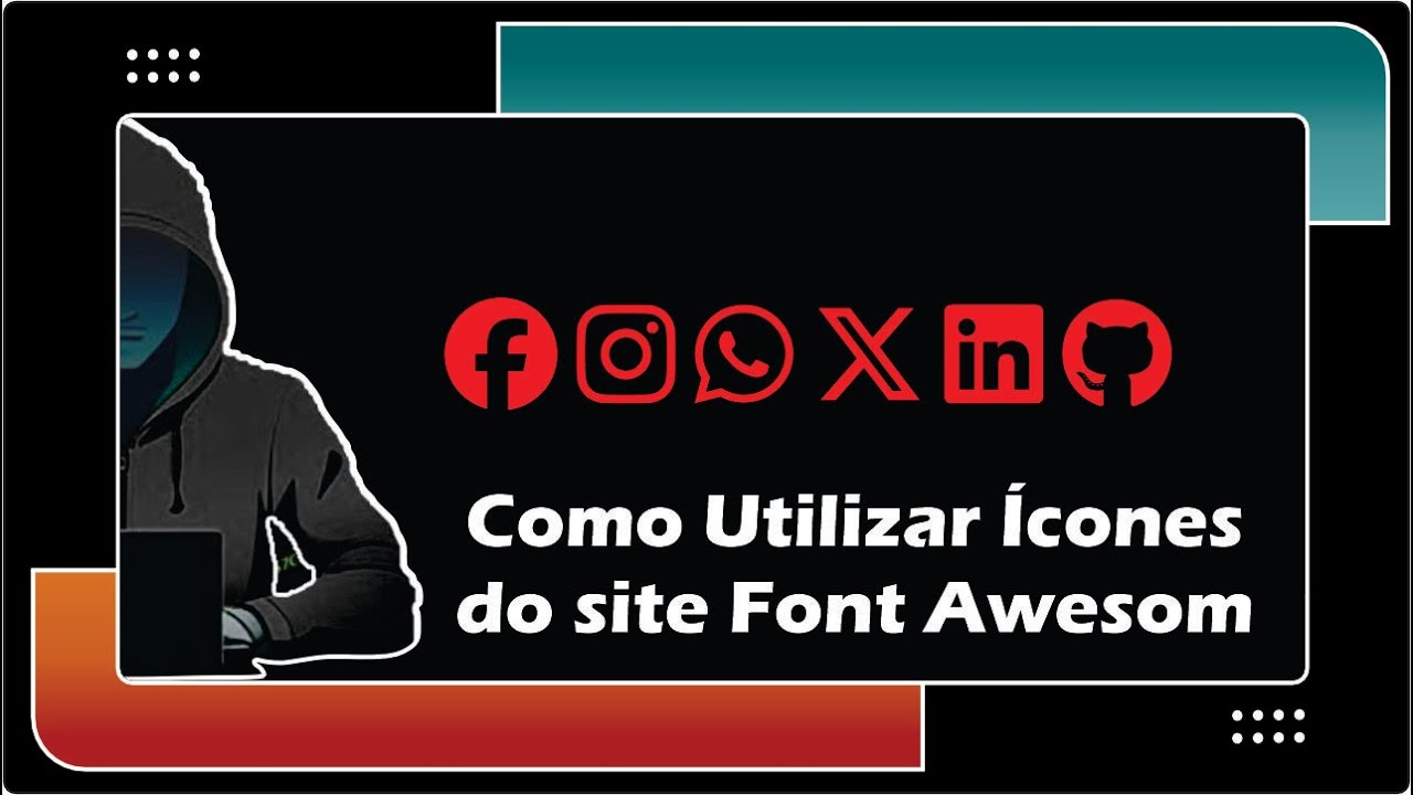 Como Utilizar os Ícones do site Font Awesom