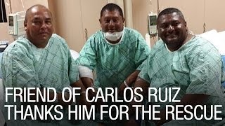 Friend Of Carlos Ruiz Thanks Him For The Rescue