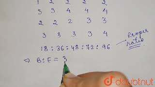 Download Lagu If A : B = 1 : 2, B : C = 3 : 4, C : D = 2 : 3 and D : E = 3 : 4, then what is B : E equal to ... Thumbnail