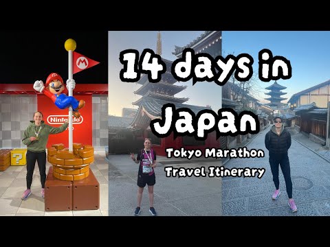 How to Spend 14 Days in JAPAN 🇯🇵 Tokyo Marathon Travel Itinerary