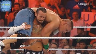 WWE The Rock saves John cena in St Louis