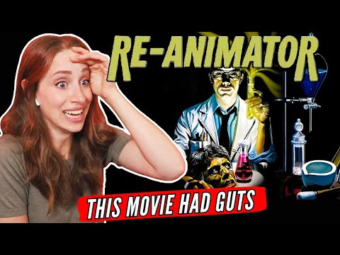 First Time Watching RE-ANIMATOR Reaction... This movie had GUTS.