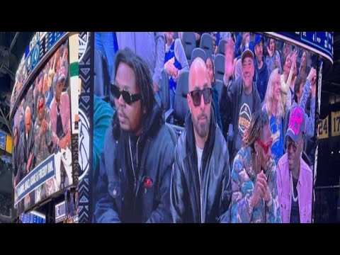 OLAMIDE ASAKE AND FIREBOY DML attend NBA game together