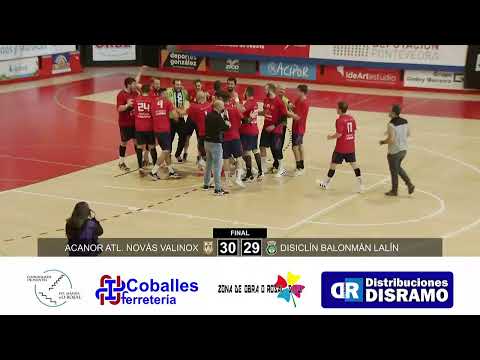 ACANOR ATLÉTICO NOVÁS VALINOX - DISICLÍN BALONMÁN LALÍN