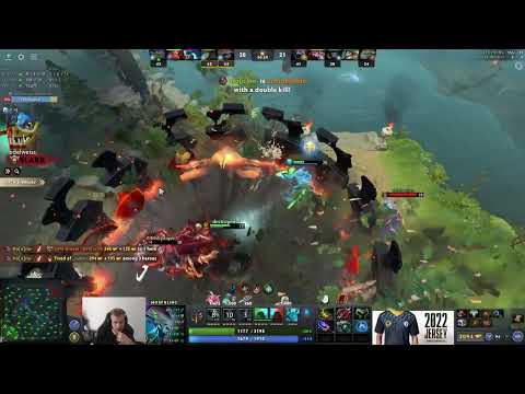 slark gets pounced and killed by Morphling