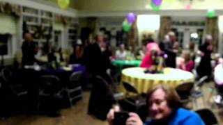 preview picture of video 'Crowning of Mardi Gras King and Queen, St. Matthews Episcopal Church, February 12, 2012'