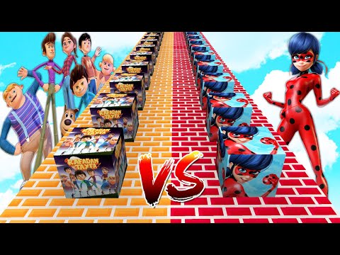 RAFADAN TAYFA ŞANS BLOK VS MUCİZE UĞUR BÖCEĞİ ŞANS BLOK 😱 - Minecraft