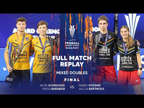 Teqball World Series 2024 - Budapest | Mixed Doubles, Finals | Full Match
