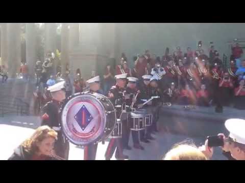 1st Division Marine Drumline challenges LHS