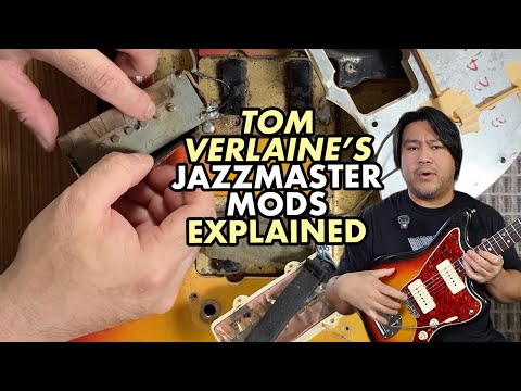 Tom Verlaine's Jazzmaster Mods Made Perfect Sense