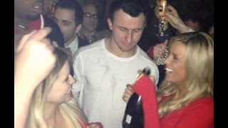 Johnny Manziel thrown out of UT frat party Johnny Manziel thrown out of UT frat party