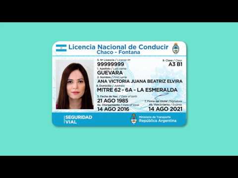 NUEVA LICENCIA NACIONAL DE CONDUCIR