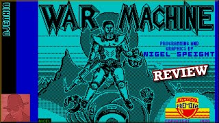 War Machine - on the ZX Spectrum 48K !! with Commentary