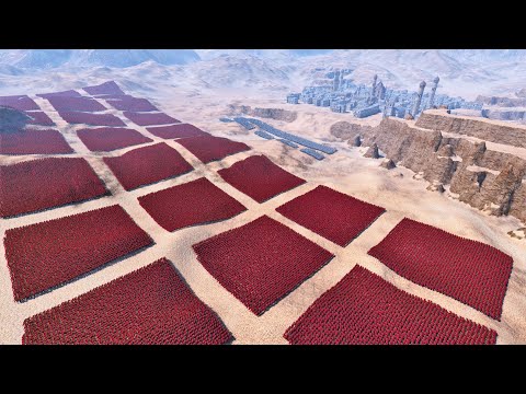 100.000 Spartans VS 4000 Soul Tyrants - Ultimate Epic Battle Simulator UEBS