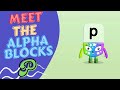 Meet The Alphabet P Alphablocks