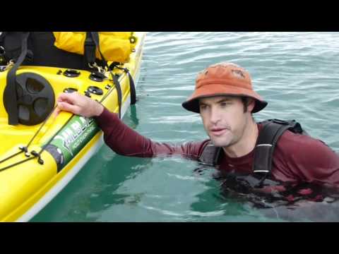 How to get back on your SOT kayak with Paddle Guy & Dave