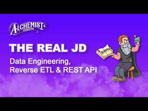 The Real JD - Data Engineering, Reverse ETL & REST API - Recruiting Tips