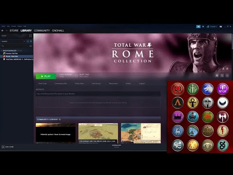 Rome: Total War - How to unlock all Factions