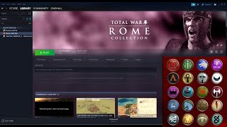 Rome: Total War - How to unlock all Factions