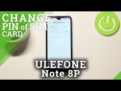 ULEFONE Note 8P – Change SIM PIN-Code / Manage SIM Protection