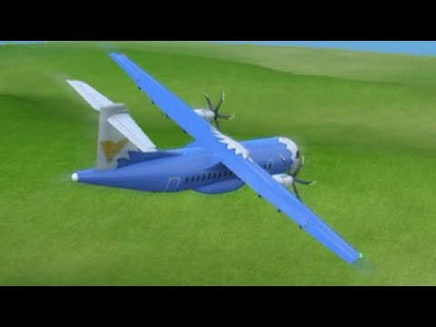 Realmer Airlines Flight 610 - Crash Animation