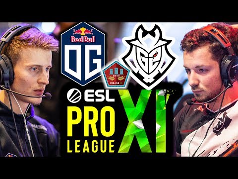 OG vs G2 Esports Highlights * Mirage - ESL Pro League Season 11