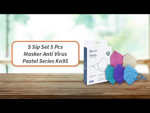 Gambar S Sip Set 5 Pcs Masker Anti Virus Kn95 Pastel Series