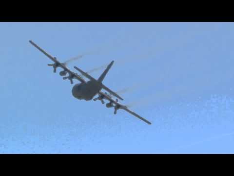 C-130 Hercules Low Pass - Kentucky Air Guard - Thunder Over The Blue Ridge 2012