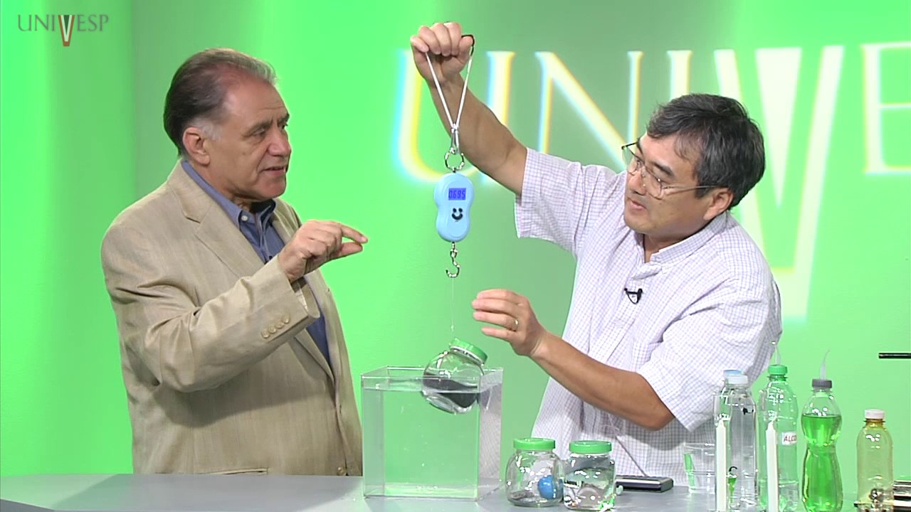 Práticas para o Ensino de Física I - Aula 12 - Princípio de Arquimedes