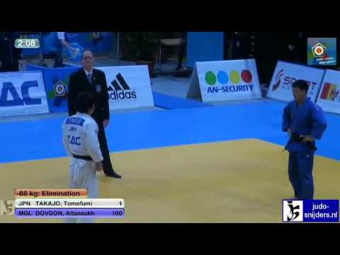 Tomofumi Takajo (JPN) - Altansukh Dovdon (MGL) [-73kg]