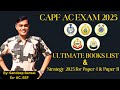CAPF AC Exam 2025 Books List Paper 1 Paper 2 General Studies Strategy Capf