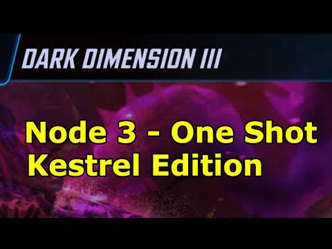 Dark Dimension 3 - Node 3 One Shot With Kestrel | Walkthrough and Guide | Marvel Strike Force - FTP