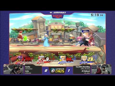 WTFOX 2: Smash 4 Doubles - Fatality/Limbs vs Mew2King/Dabuz - Winners Semis