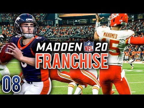Madden 20 Franchise (Y1:G7) Ep.8 - Our First Game vs Patrick Mahomes