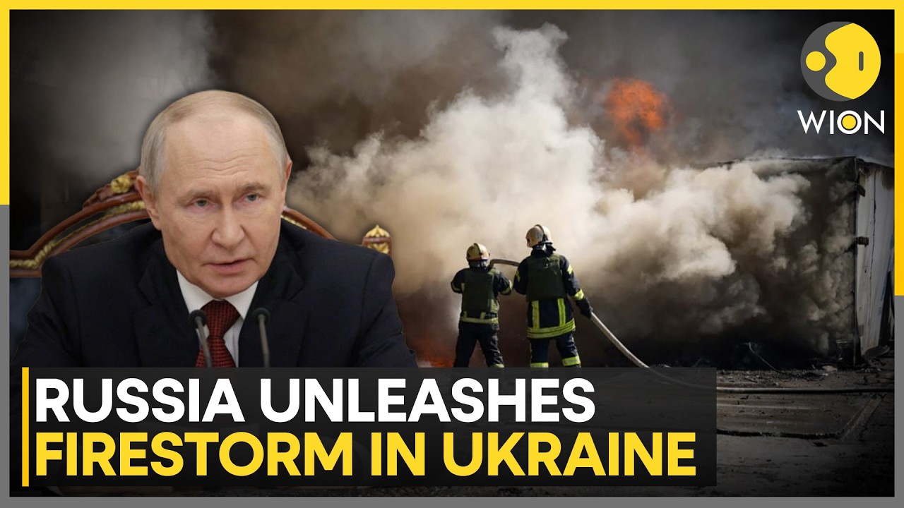 Russia-Ukraine War: Putin Unleashes Firestorm Across Ukraine | WION World News