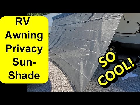 Carefree EZ ZipBlocker RV Awning Privacy Sunshade