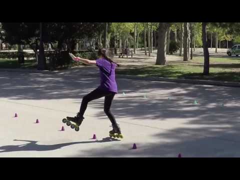 seba freestyle slalom alice lean spain madrid sebauk