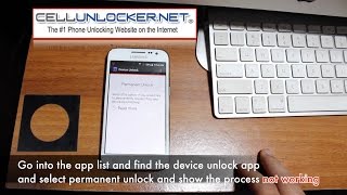 How to Unlock T-Mobile Device Unlock App (Cellunlocker.net)