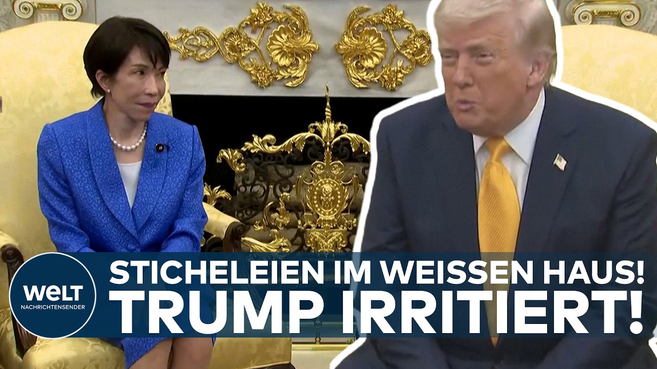 USA: Sticheleien im Weißen Haus! Trump irritiert Japans Premier mit historischem Seitenhieb!