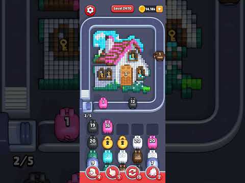 Pixel Flow Level 2470 Walkthrough