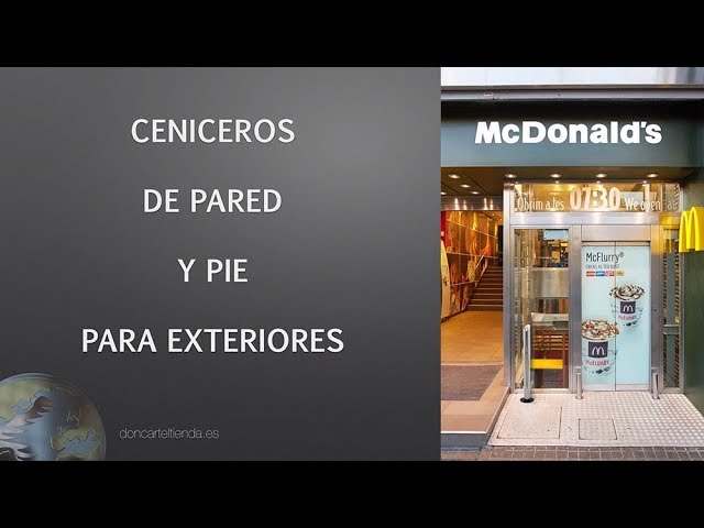 Vídeo relacionado con 2 ceniceros de pared para exteriores, de acero inoxidable, con cerradura, para restaurantes, hoteles, pub clubes
