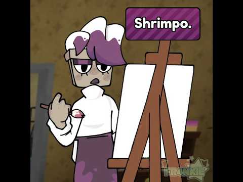 Shrimpo ruins Brusha's painting [Dandy's World animation] #dandysworld #shorts #fyp #recommended