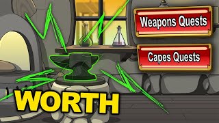 AQW - Forge Enhancements all quests (how to complete)