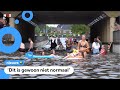 Schade en plezier door noodweer in Nederland