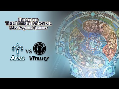 iG.Vitality vs Aster Aries - TI Qualifiers Showdown! - LB Round 2 China Qualifiers
