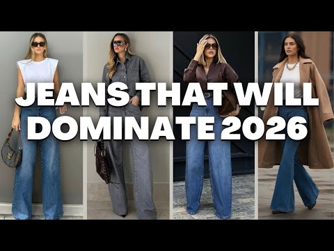 DENIM-PROGNOSE 2026: Die Jeans, die nächstes Jahr jeder tragen wird!