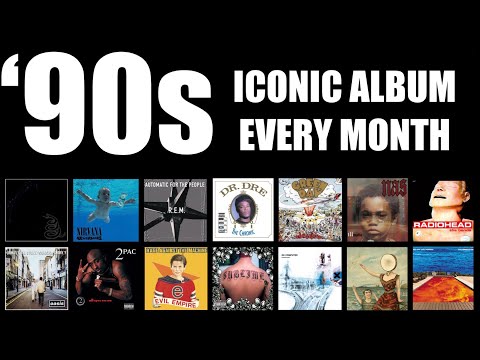 Most Iconic Album Released Every Month of the ‘90s