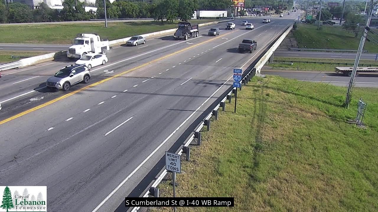 Live webcam view of Enlace de S Cumberland St e I-40